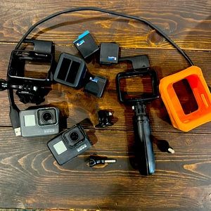 Gopro Hero 5 & 7 + accessories